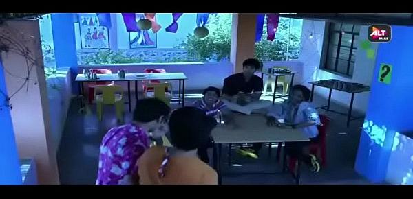  Gandii Baat S05 E01 Hot scene Lalita Madam ki dress fucking with students